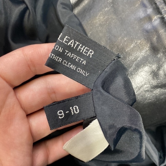 Vintage Winlit Black Leather Motorcycle Jacket Retro Size 9/10 80's - Picture 5 of 8